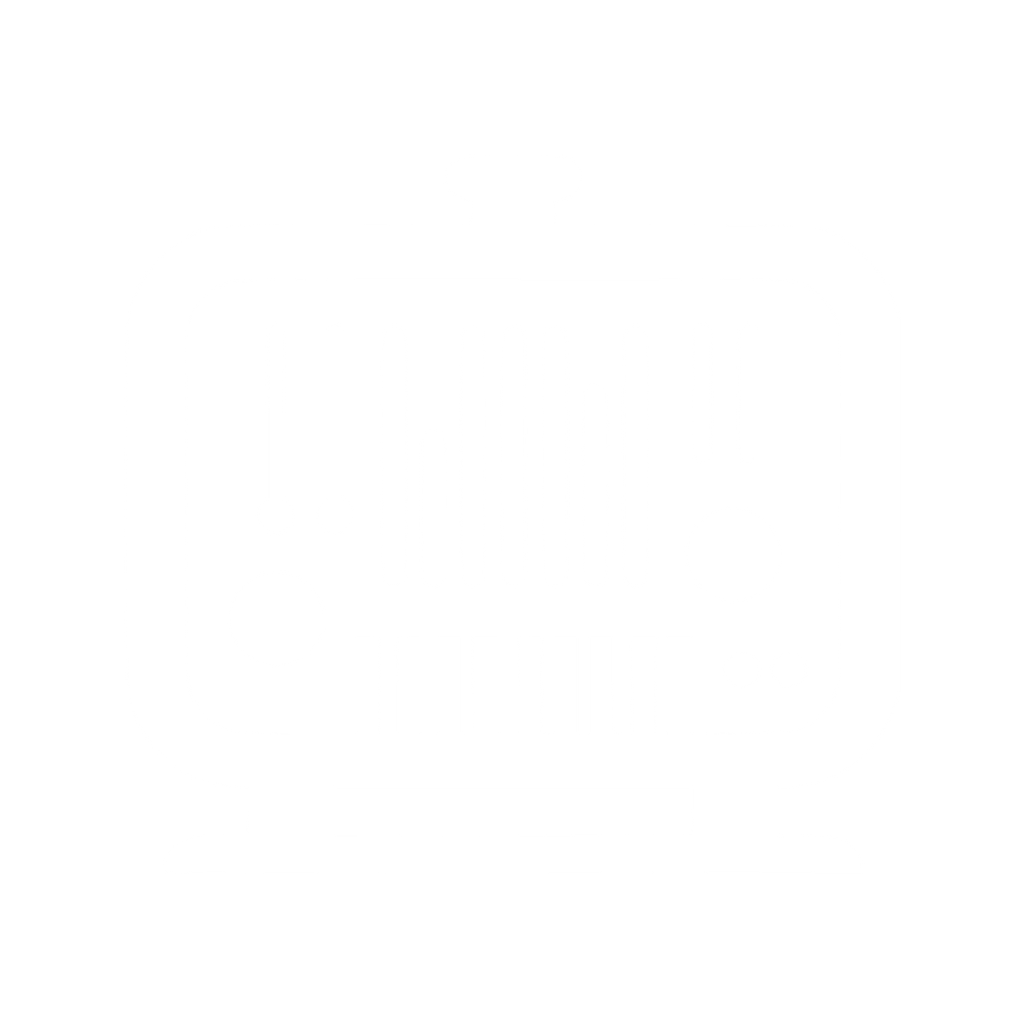 Vintage Radio Logo #ffffff