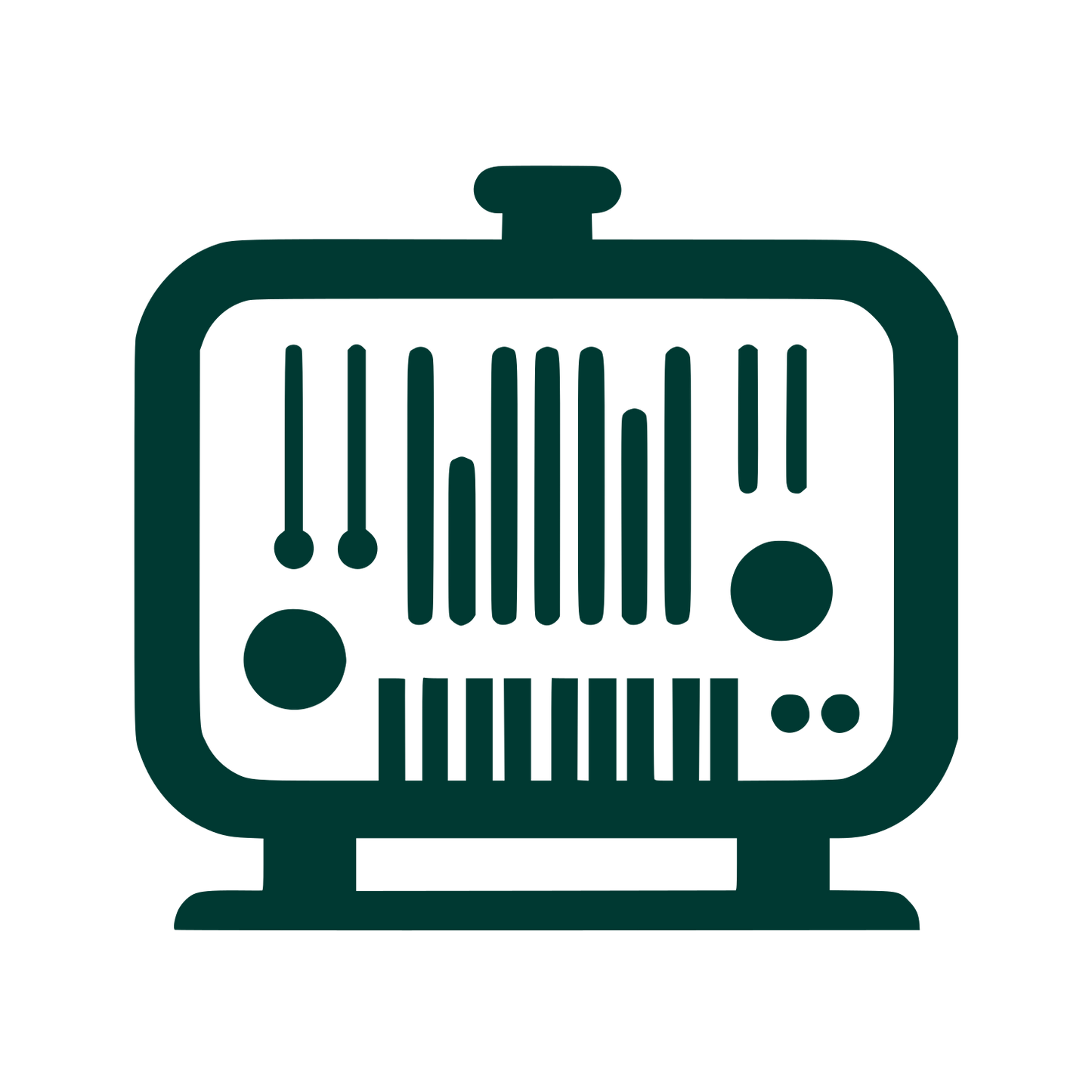 Vintage Radio Logo #003932