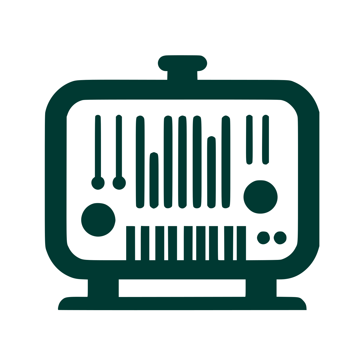 Vintage Radio Logo #003932