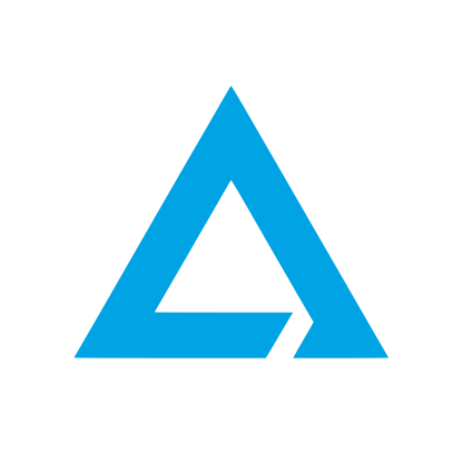 Triangular Shape Logo #00a3e4