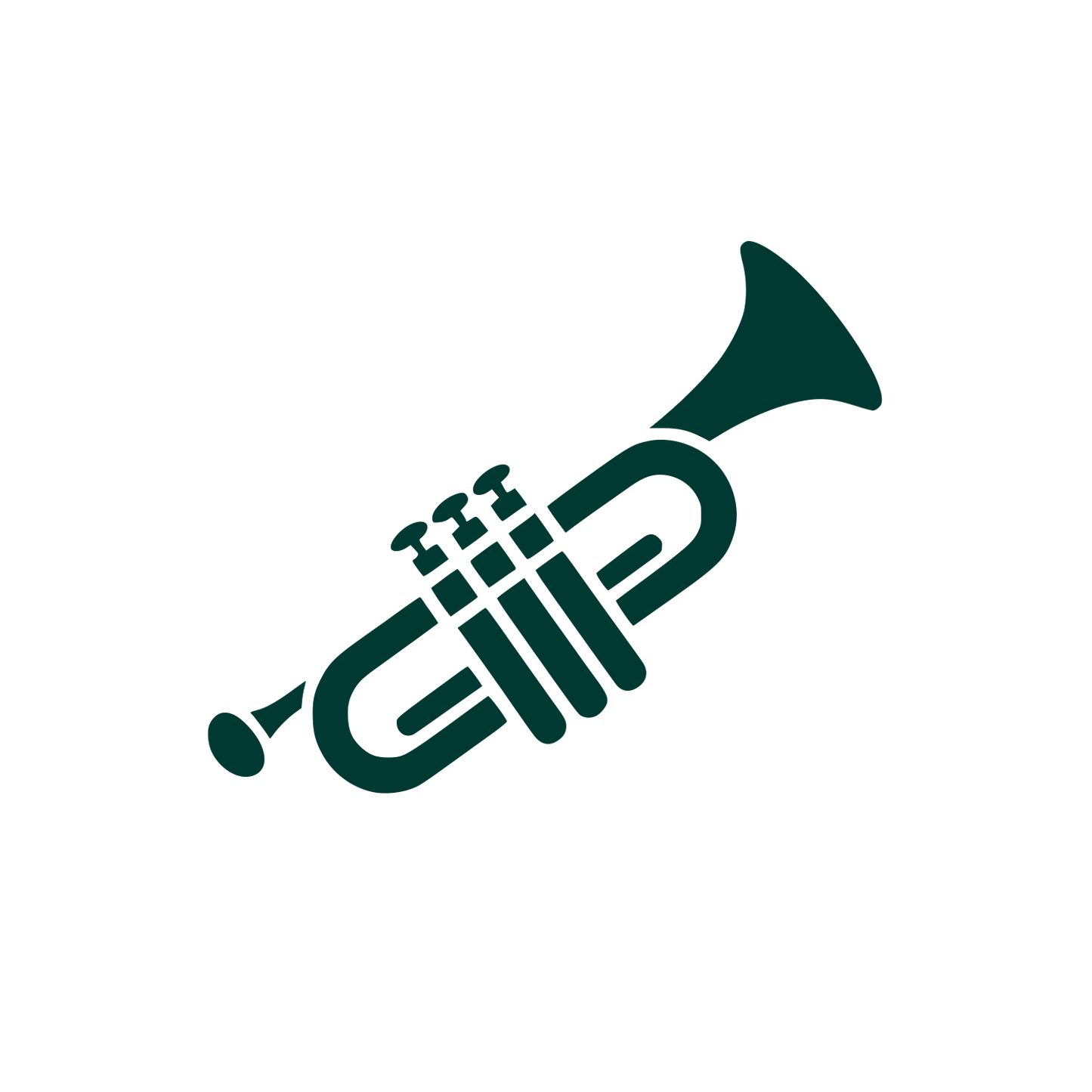 Logo of Musical Trumpet #003932