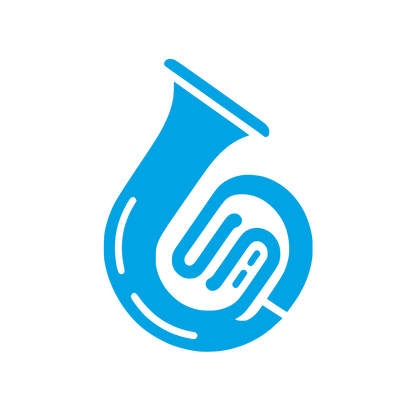 Tuba Musical Logo #00a3e4