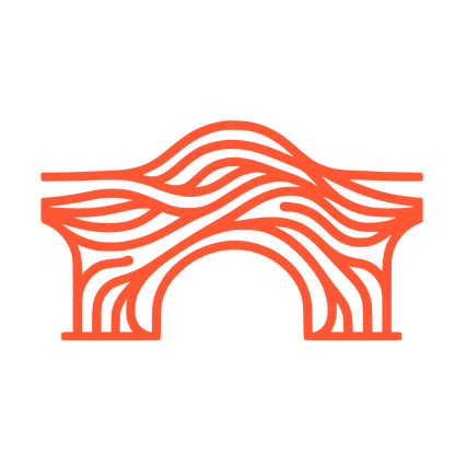 Bridge Line Logo #FF5733