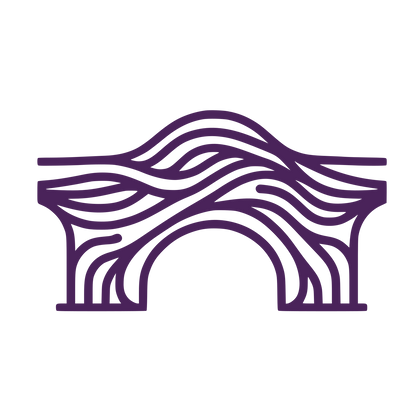 Bridge Line Logo #4A235A