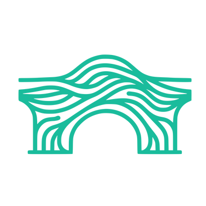Bridge Line Logo #1ABC9C