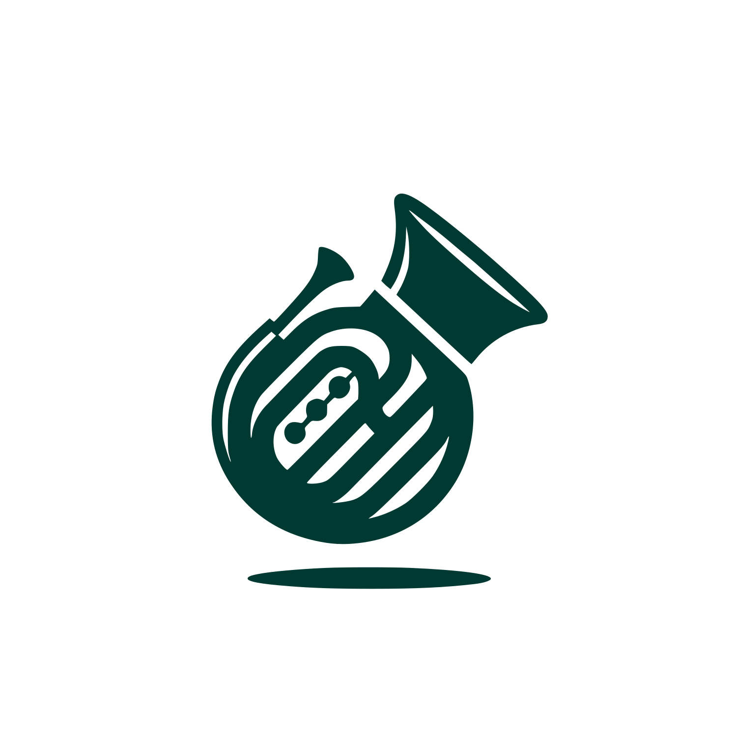 Logo of Musical Horn #003932