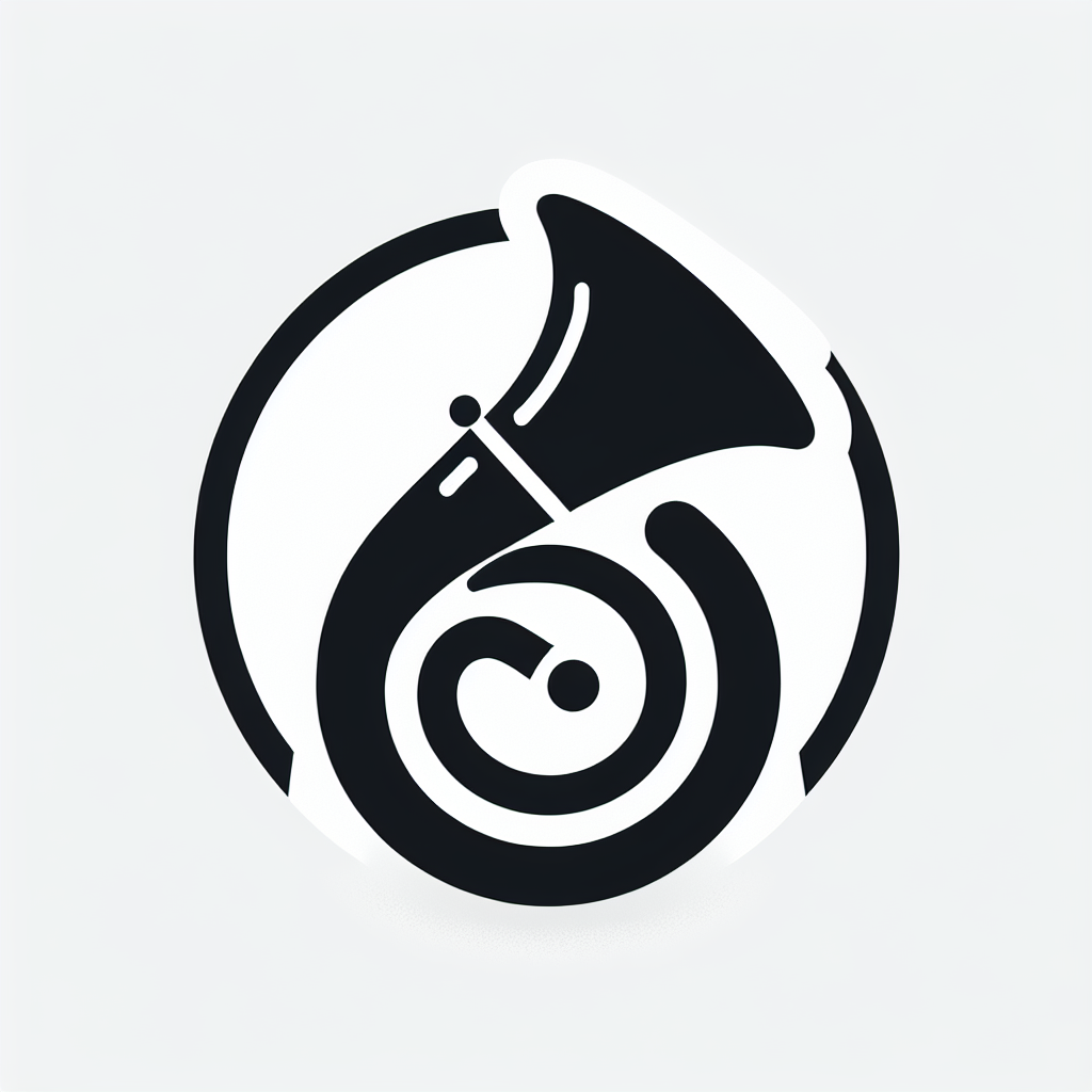 Logo with Tuba Design