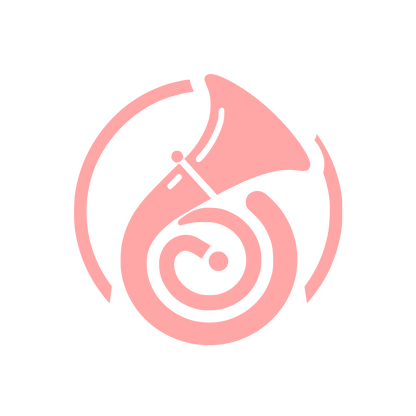 Logo with Tuba Design #ffa6a6