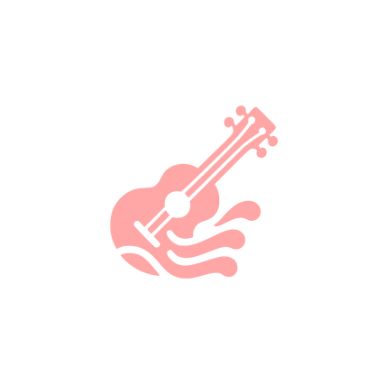 Musical Waves Logo #ffa6a6