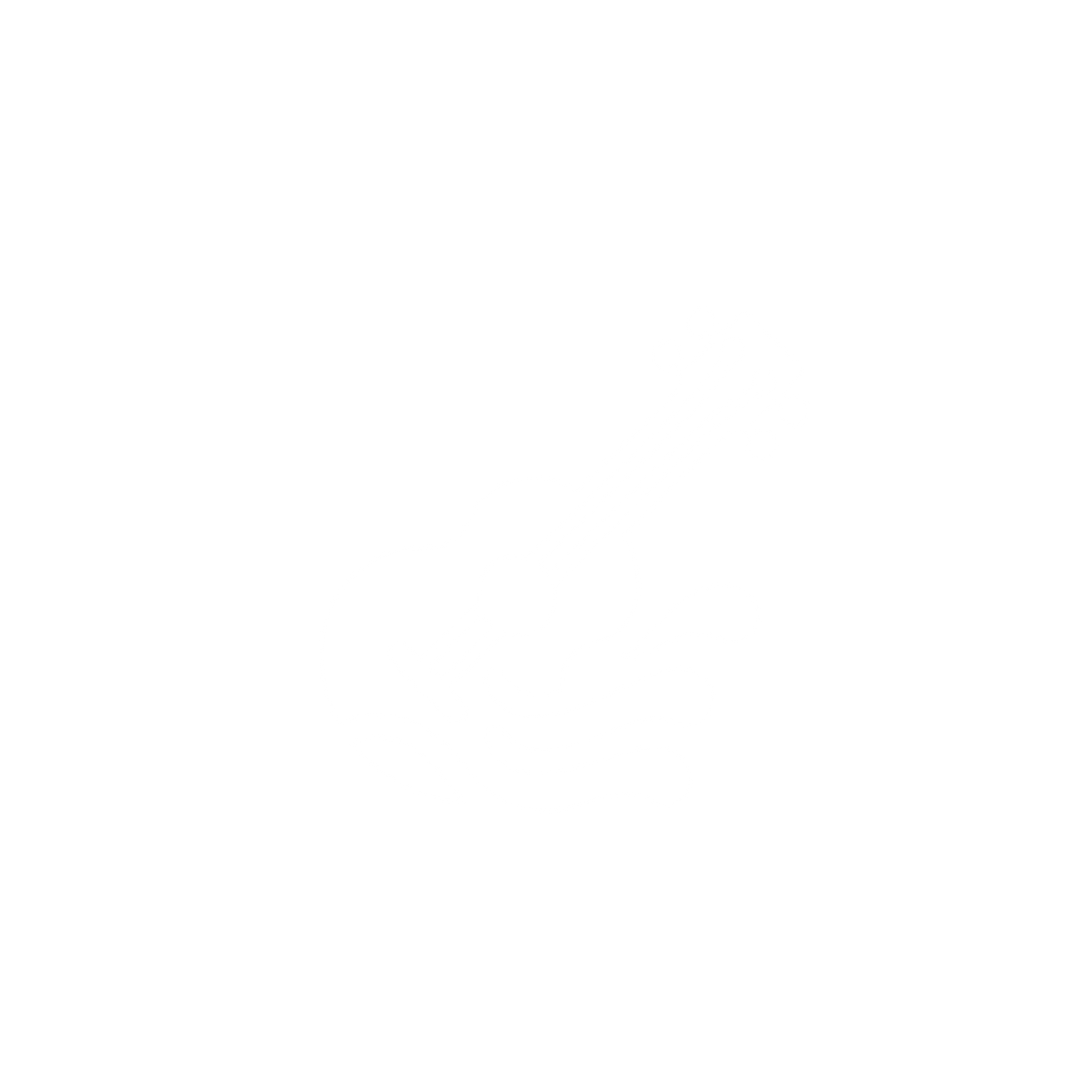 Musical Waves Logo #ffffff