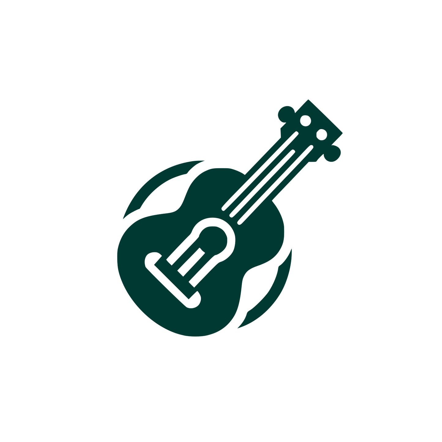 Logo of a Guitar #003932