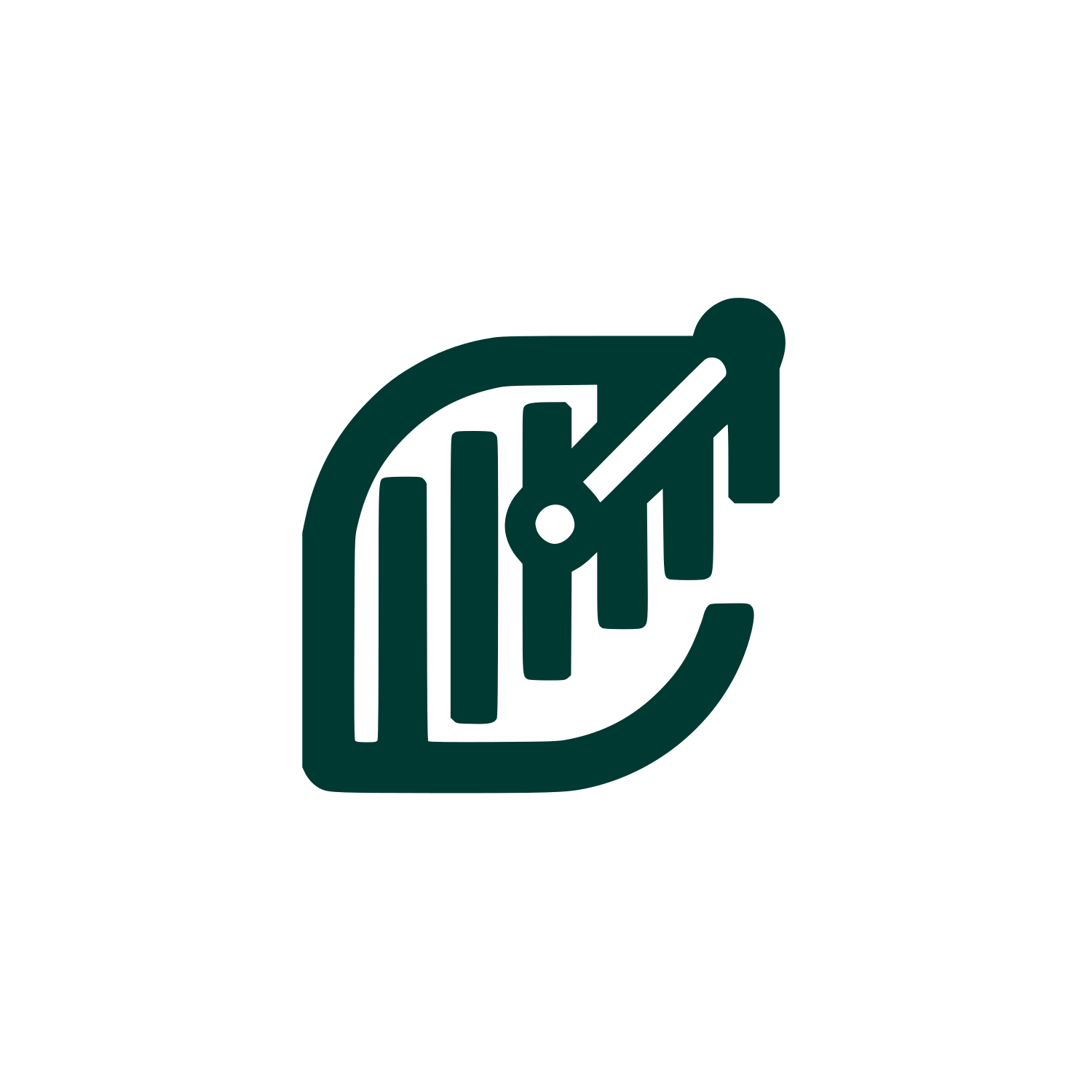 Graph Logo Design #003932