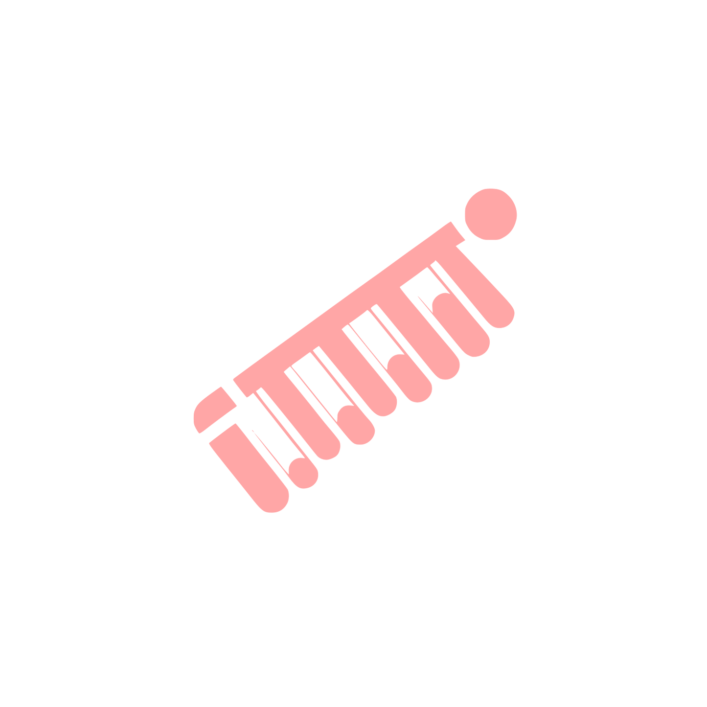 Unique Design Logo #ffa6a6