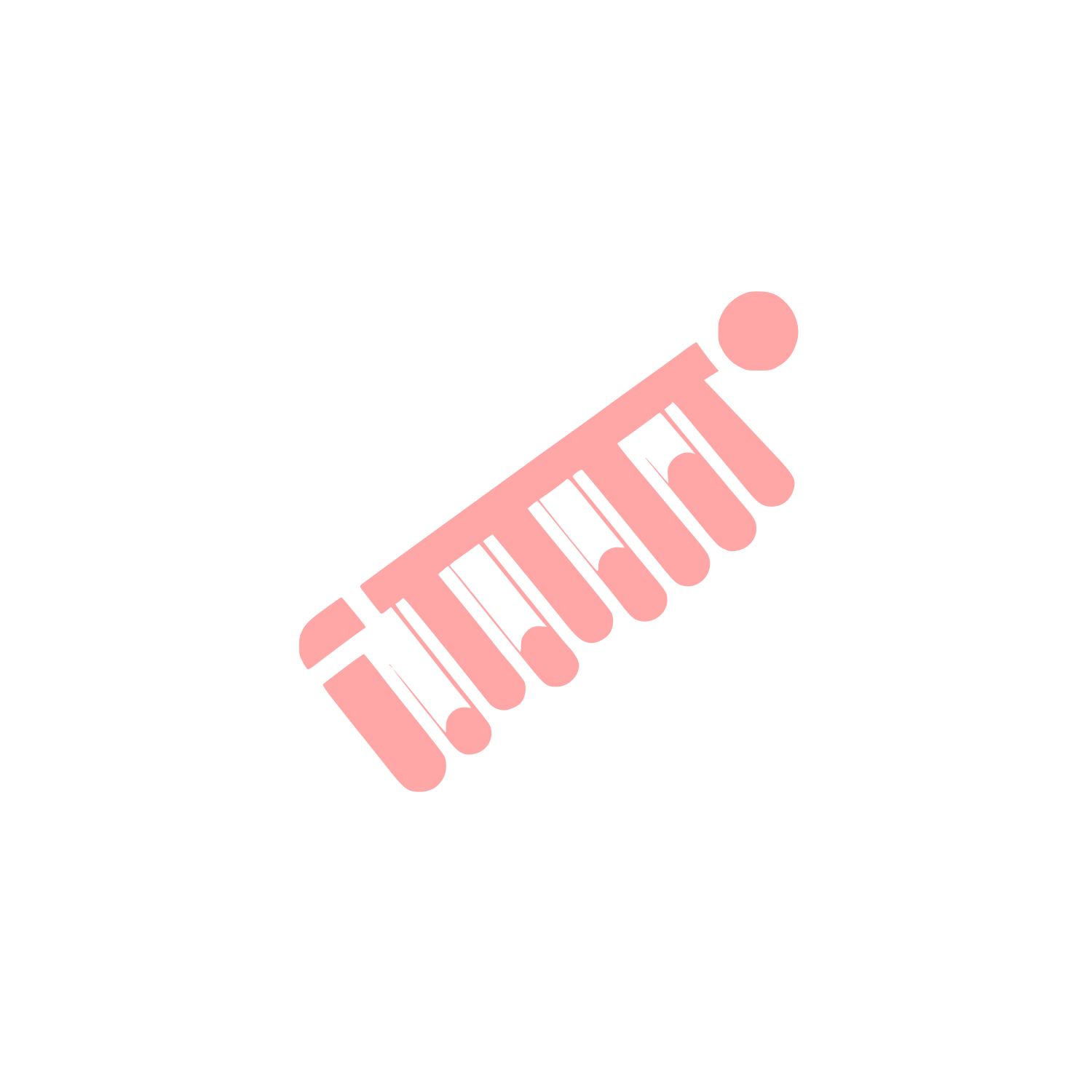 Unique Design Logo #ffa6a6