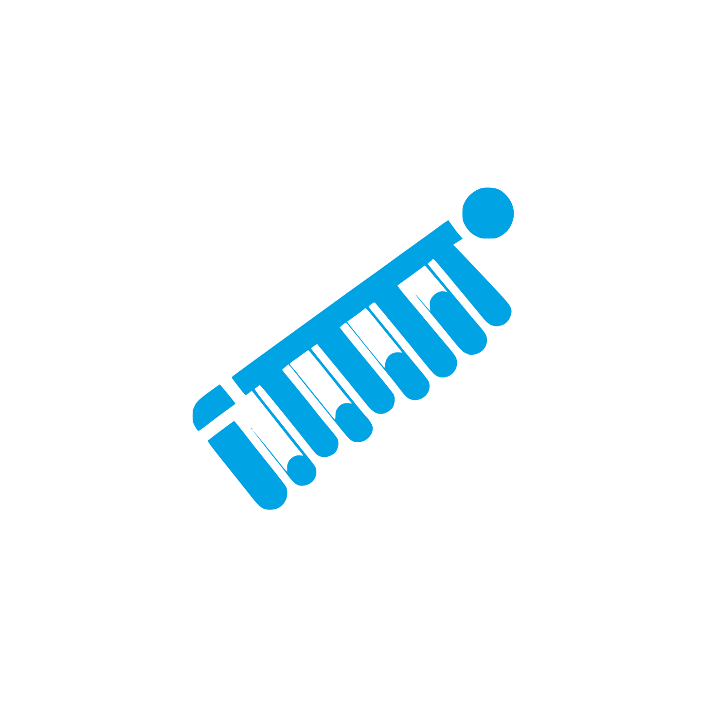 Unique Design Logo #00a3e4