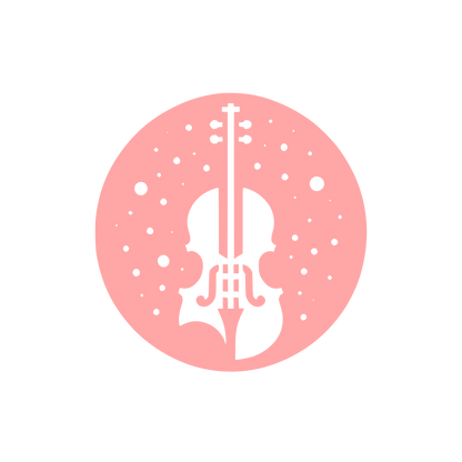 Violin Logo #ffa6a6