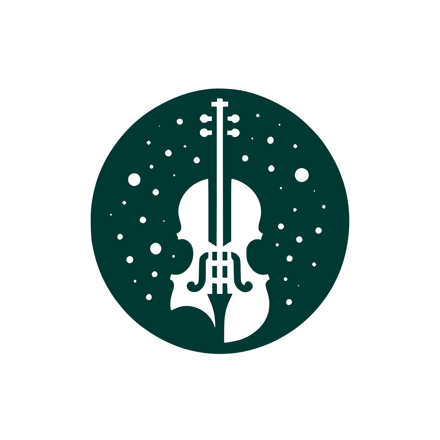 Violin Logo #003932