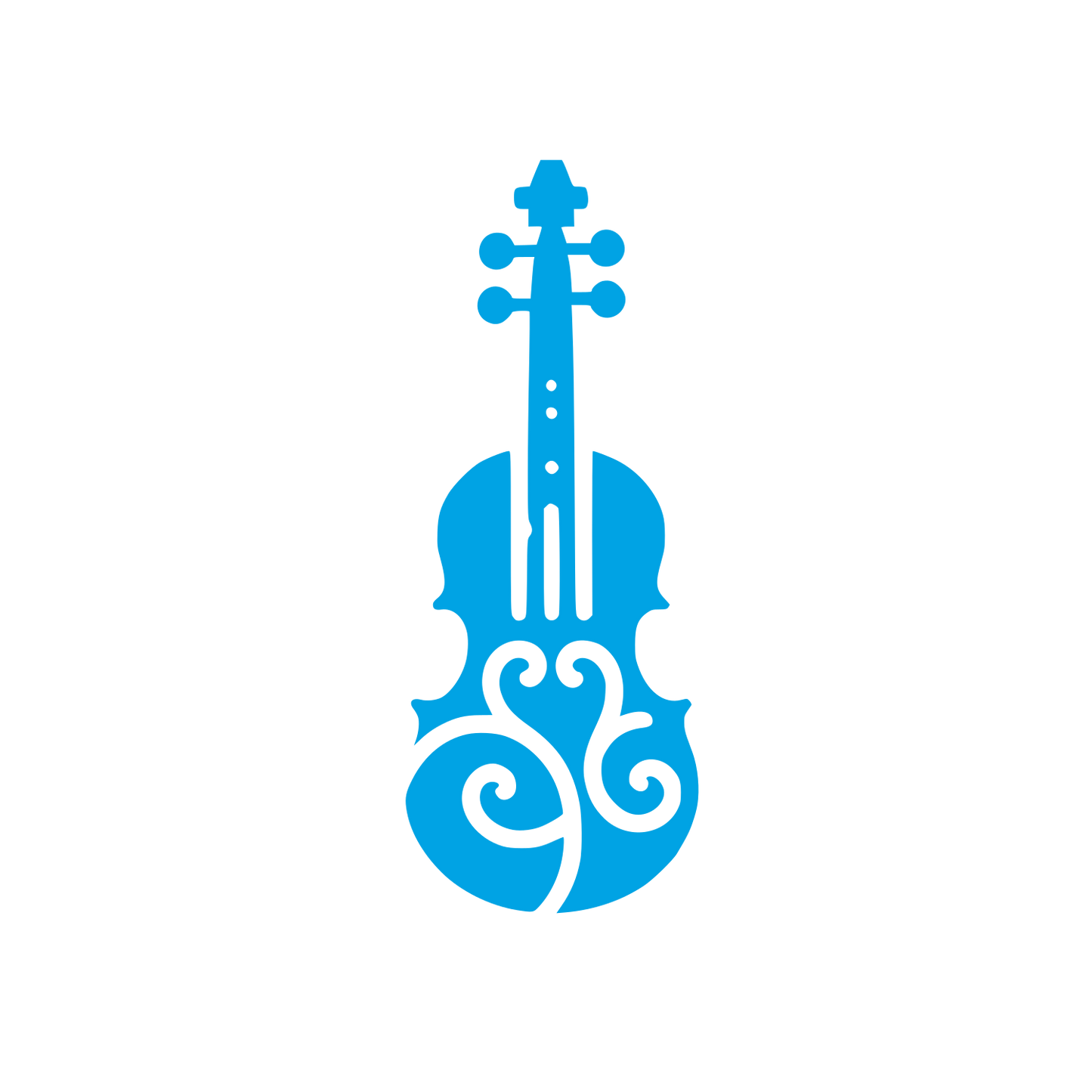 Violin Logo #00a3e4