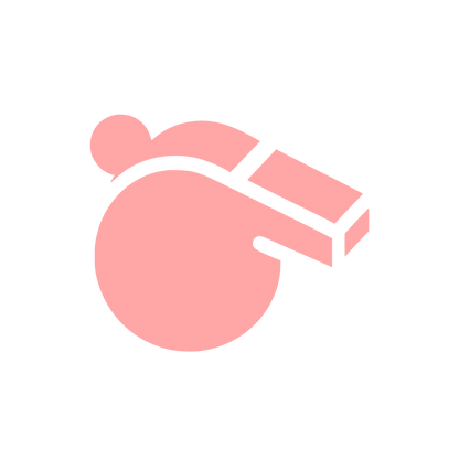 Whistle Logo Design #ffa6a6