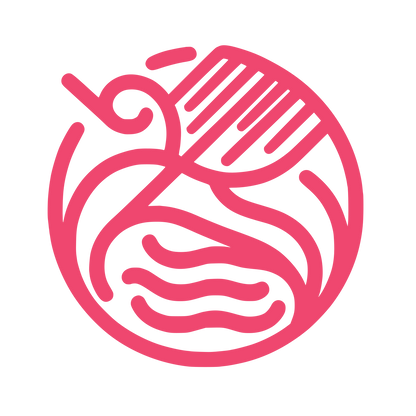 Circular Organic Line Logo #EF476F