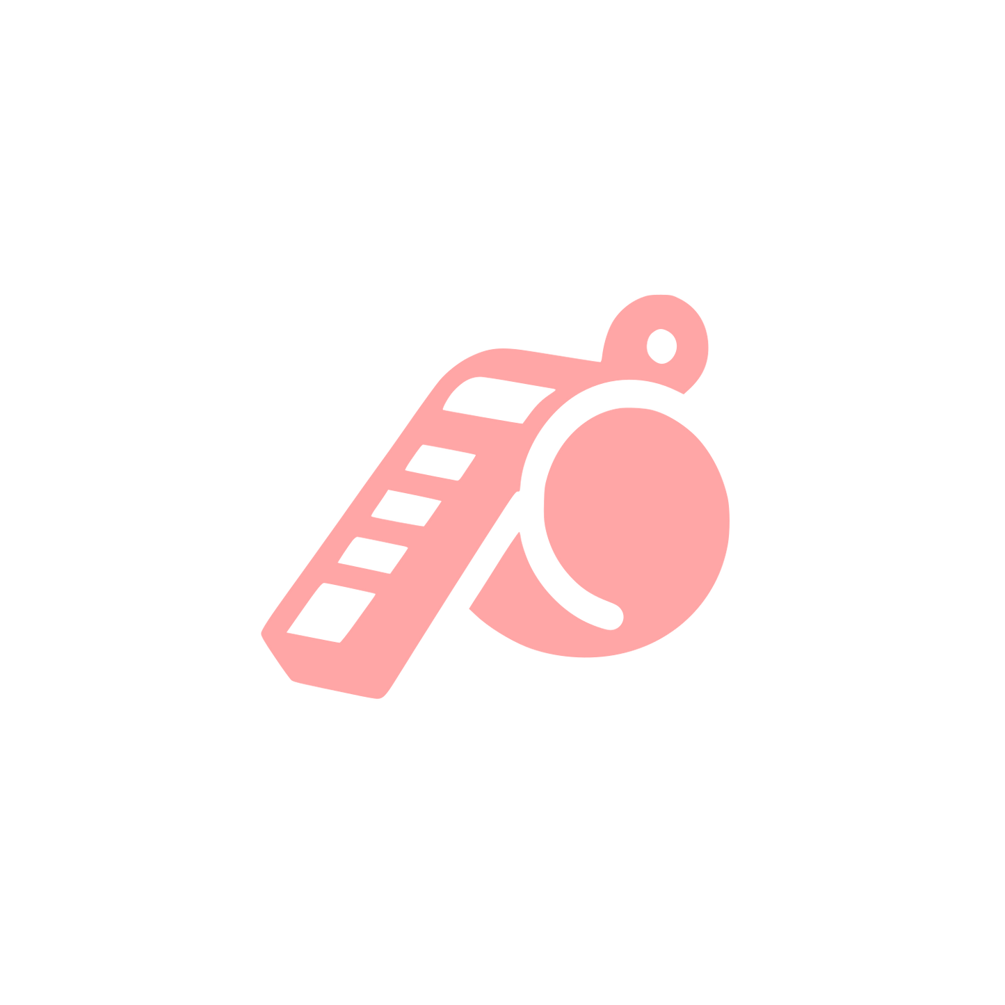 Measuring Tape Logo #ffa6a6