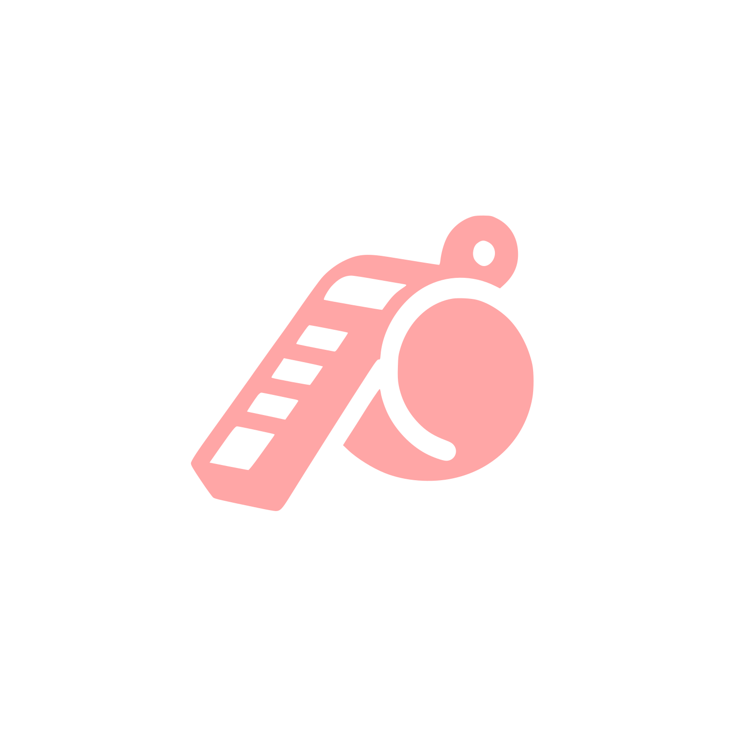 Measuring Tape Logo #ffa6a6