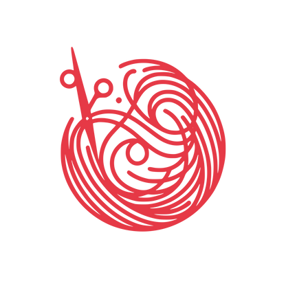 Scissors in Motion Logo #E63946