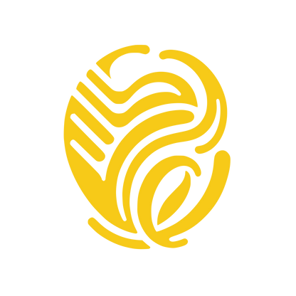Barber Pole Circular Line Logo #F7CA18