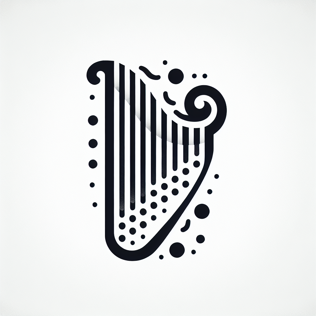 Modern Harp Logo
