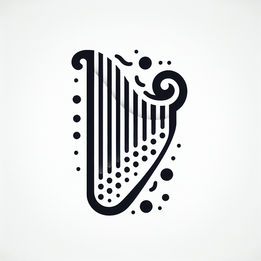 Modern Harp Logo