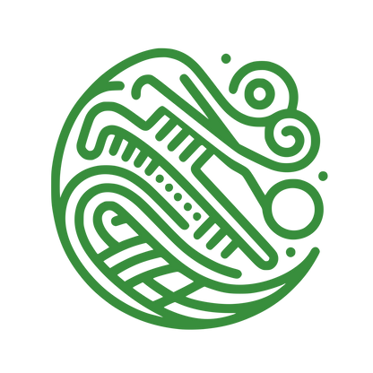 Circular Patterns Logo #388E3C