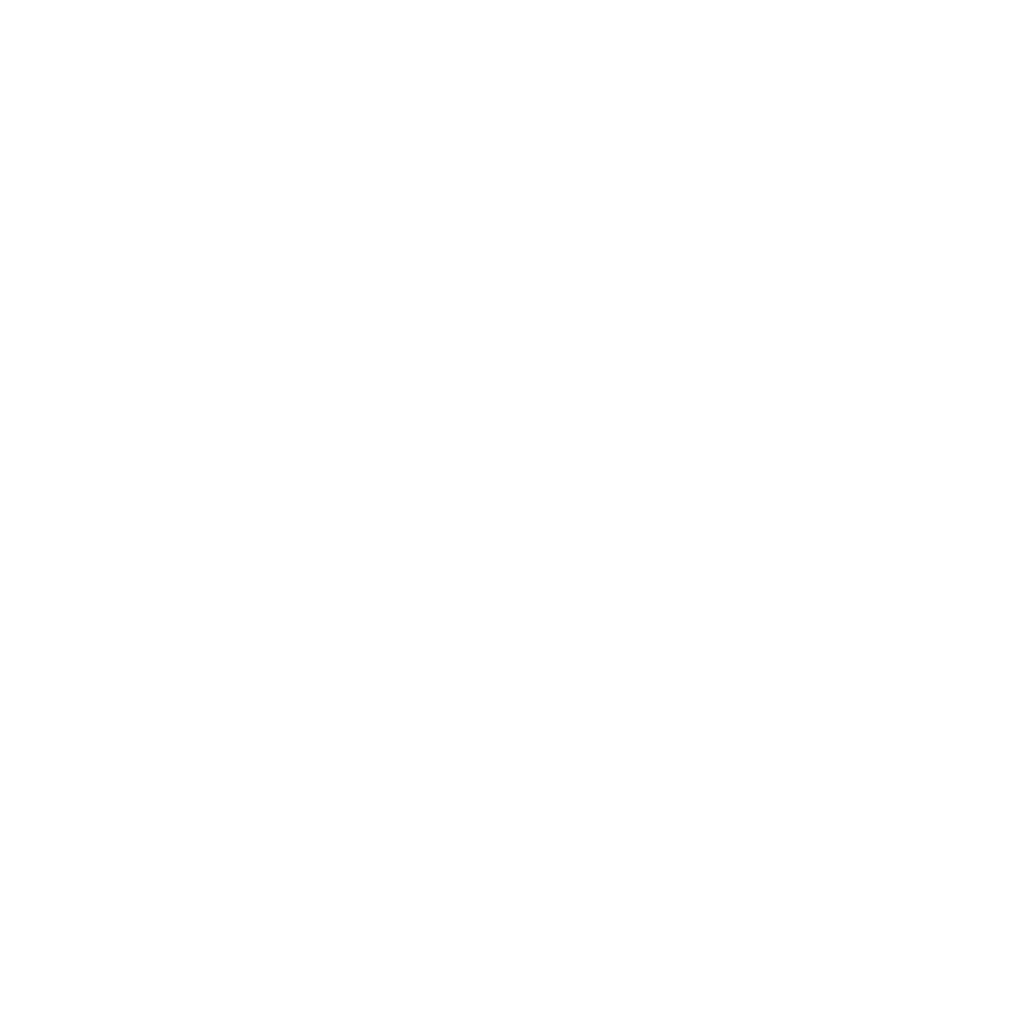 Cat Face Circle Logo #ffffff