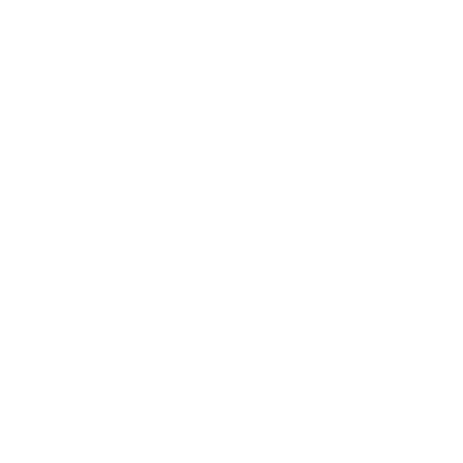 Art Deco Cat Circle Logo #ffffff