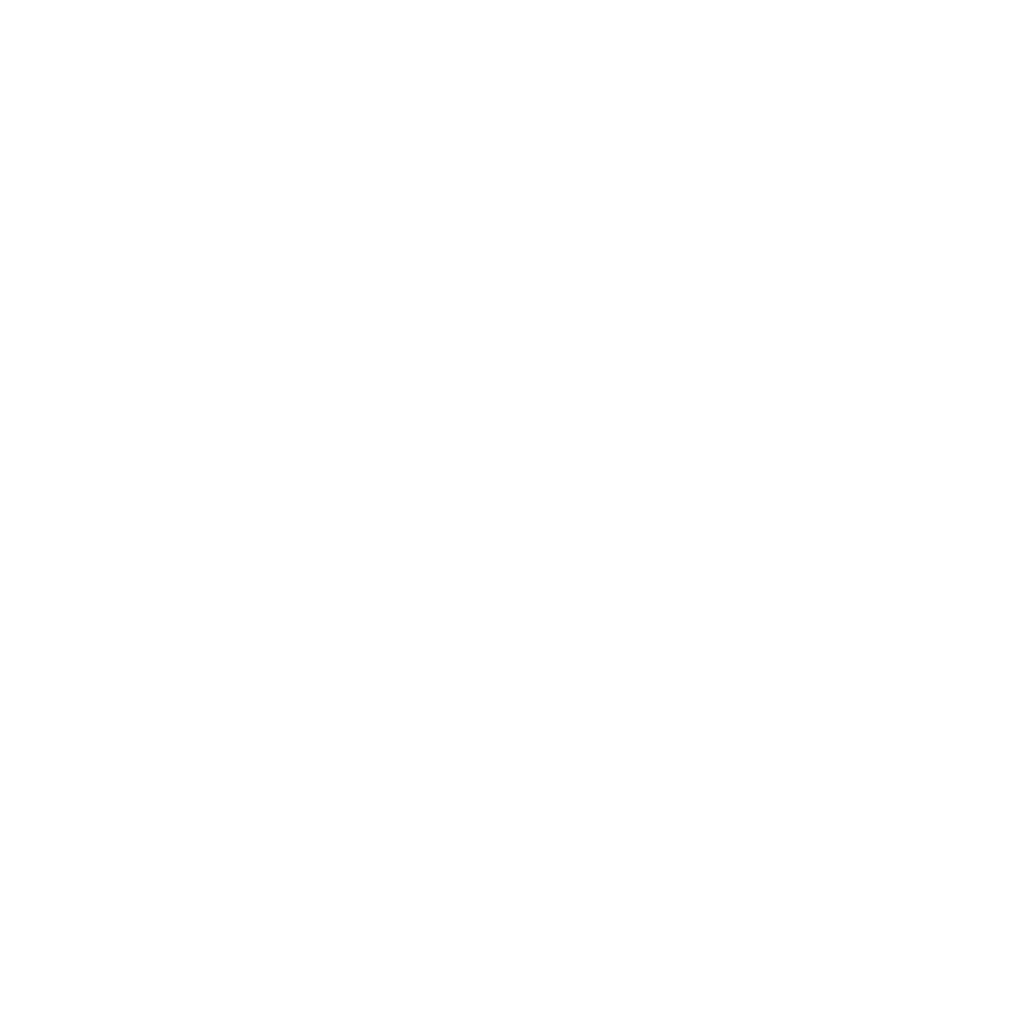 Geometric Sitting Cat Logo #ffffff