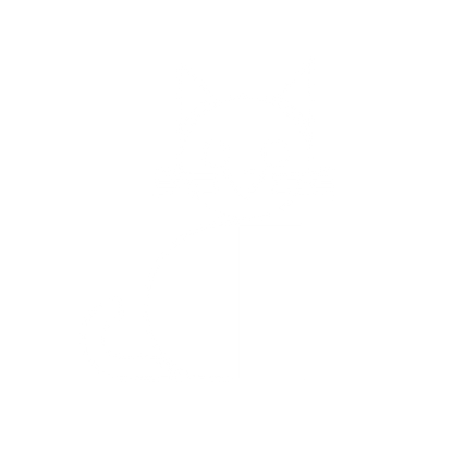 Geometric Sitting Cat Logo #ffffff