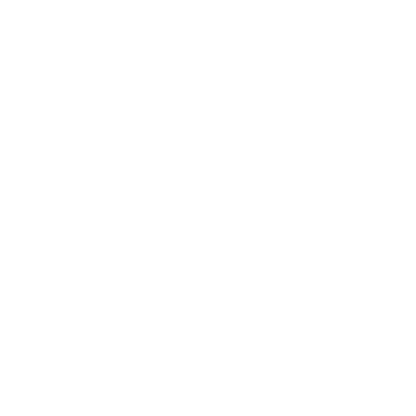 Pixel Cat Logo #ffffff