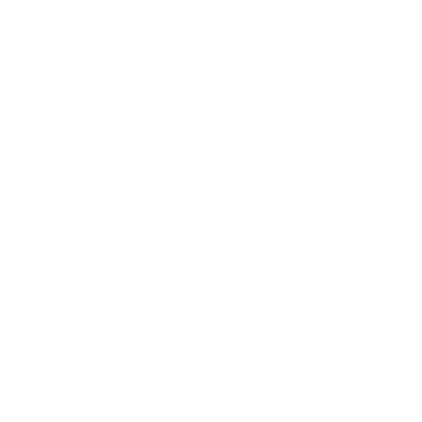 Puppy Face Logo #ffffff