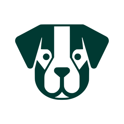Puppy Face Logo #003932
