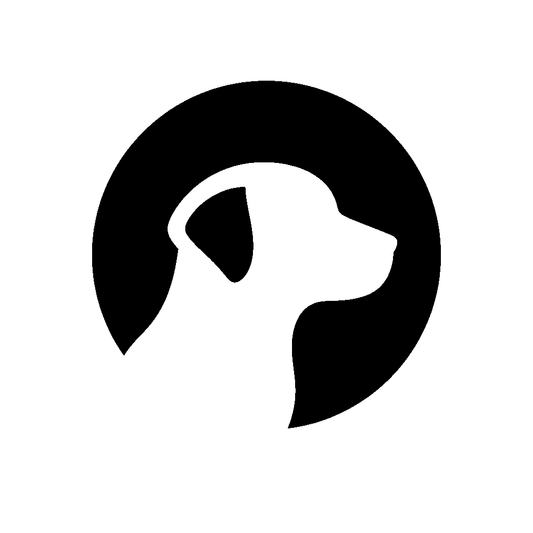 Dog Head Circle Logo