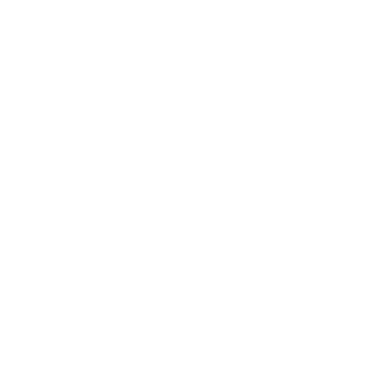 Dog Head Circle Logo #ffffff