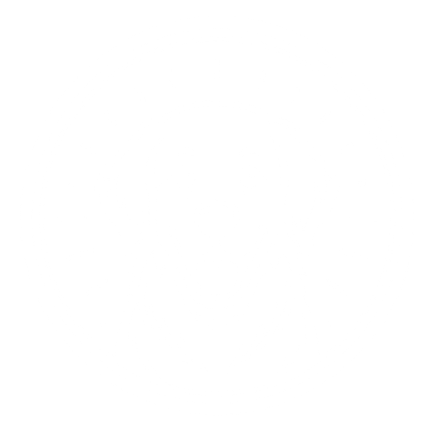Golden Retriever Circle Badge Logo #ffffff