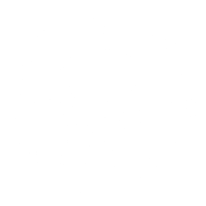 Golden Retriever Circle Badge Logo #ffffff