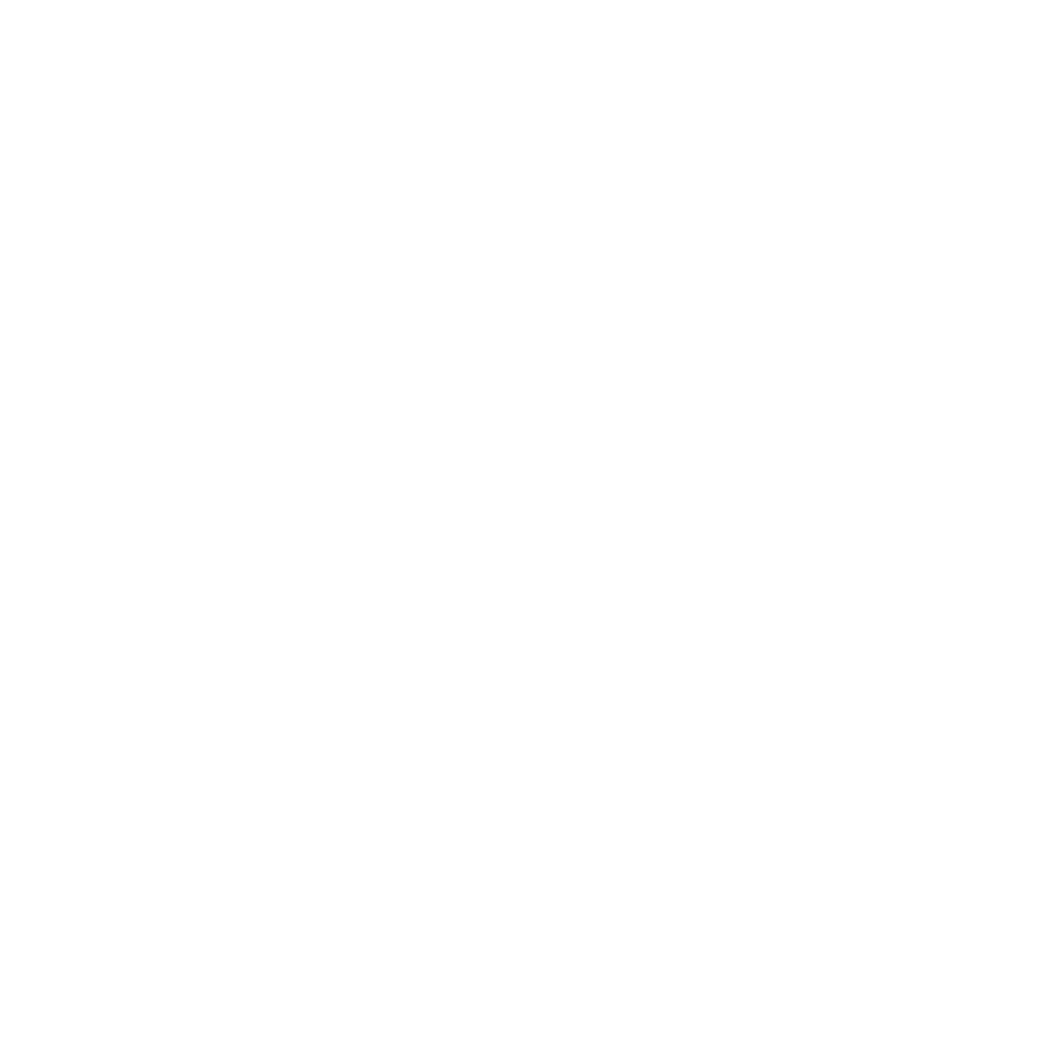 Art Deco Dog Logo #ffffff