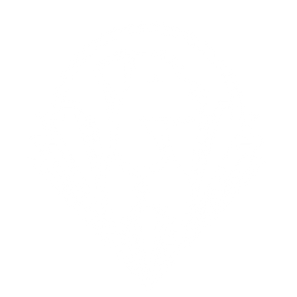 Art Deco Dog Logo #ffffff