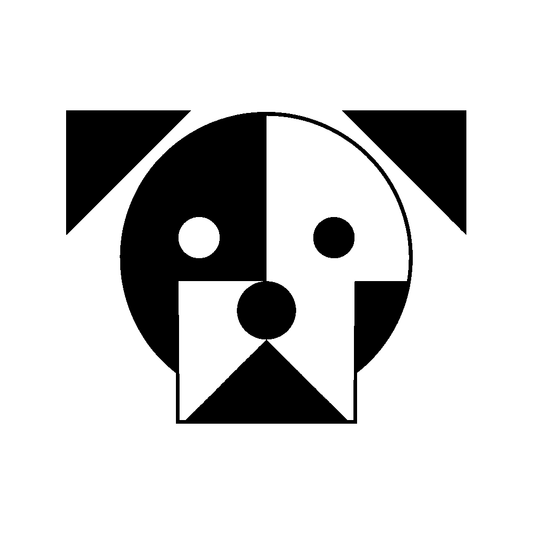 Geometric Dog Face Logo