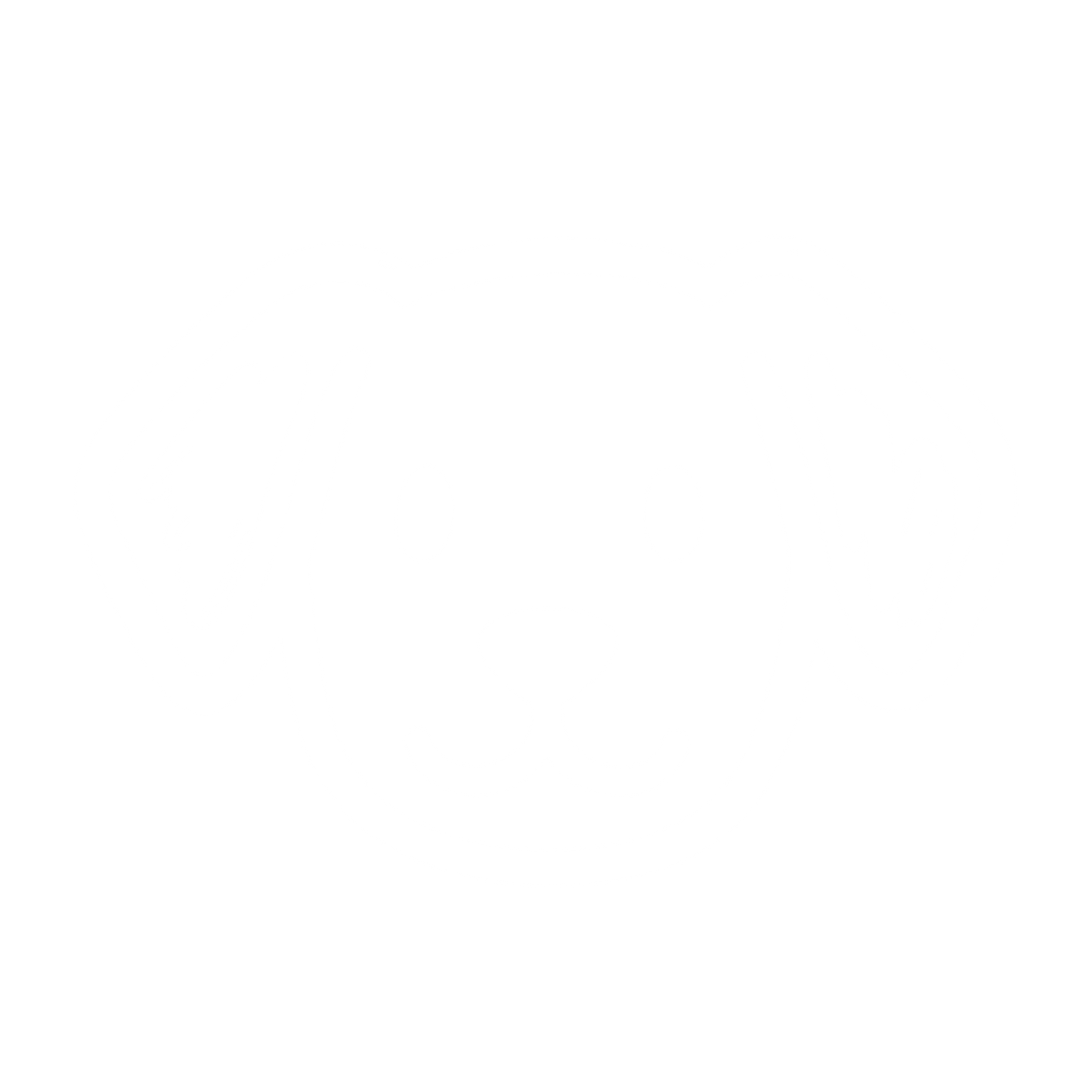 Cartoon Dog Face Logo #ffffff