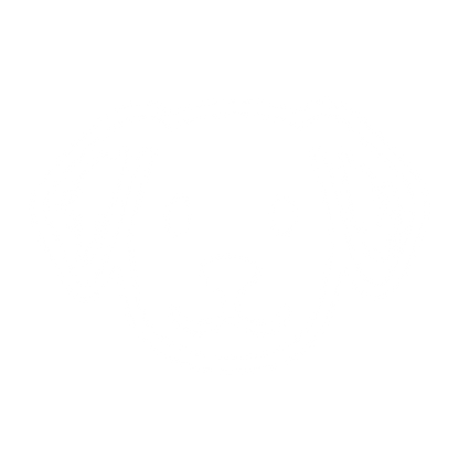 Cartoon Dog Face Logo #ffffff