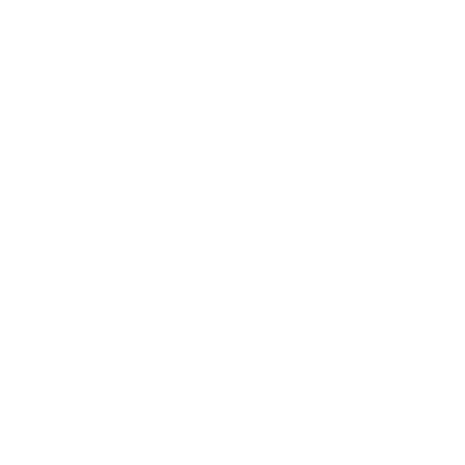 Dog Profile Circle Logo #ffffff