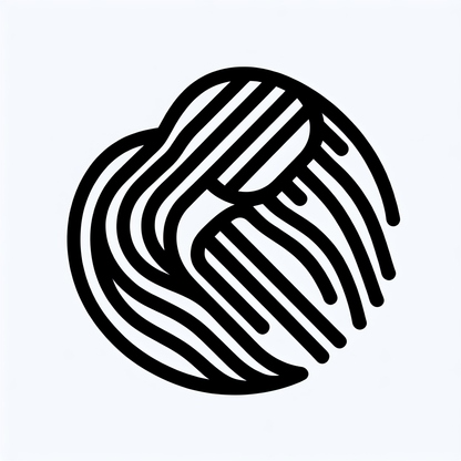 Circular Intertwined Lines Logo