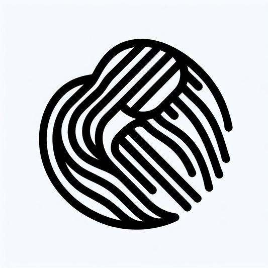 Circular Intertwined Lines Logo